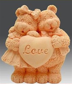 LOVE 2D силиконовая форма 152097 - фото 5541