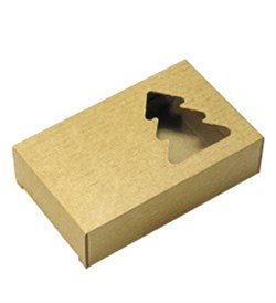 Коробочка с окошком Ёлочка (7х11х3см) 170017 - фото 7099