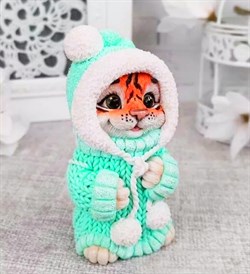 Тигрёнок 3D силиконовая форма 152412 - фото 8967
