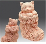Кот в сапоге  3D силиконовая форма 152074