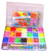Band Accessory case набор резинок для плетения 4800 шт.в пластик.коробке 230009