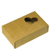 Коробочка с окошком Сердечко (7х11х3см) 170012