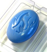 Чёрная пантера 3D стор. "А" форма пластиковая 151383
