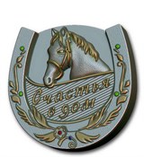 Подкова Счастья в дом форма пластиковая 151454