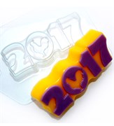 2017 Силуэт петуха форма пластиковая 151490