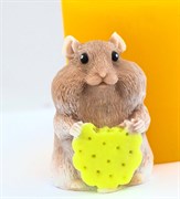 Хомячок 3D силиконовая форма 152323