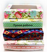 Коробочка с окошком 20*12*4см 170050