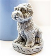 Маленький пёс 3D силиконовая форма 152365