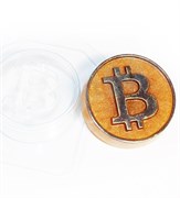 Биткойн форма пластиковая 151677