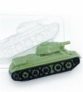 Танк Т-34/ бок форма пластиковая 151817