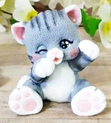 Кот Митя 3D силиконовая форма 152420