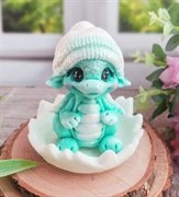 Дракончик в шапке 3D силиконовая форма 152429
