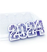 2024/ Скандинавский орнамент форма пластиковая 151858